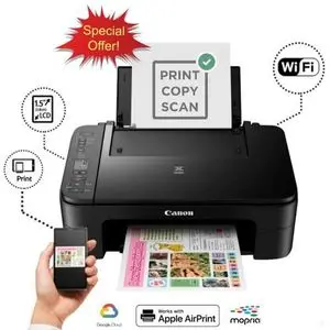 Canon Imprimante Jet d’encre Couleur Multifonction - Wifi TS3140