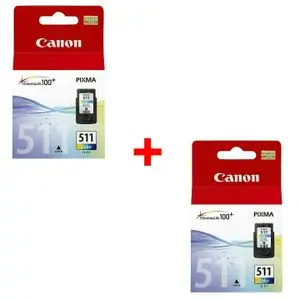 Canon 2 - Cartouche 511 Couleur Originale