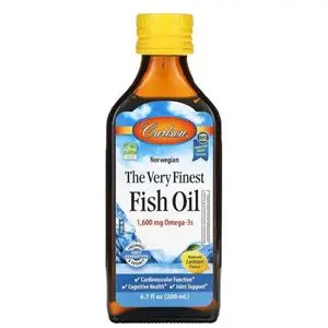 Carlson Norwegian, The Very Finest Fish Oil (L'huile de poisson), 1,600 mg, (200 ml)