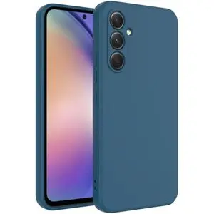 Case Samsung A55 – Coque Fine et Résistante Anti-Rayures Protection Antichoc bleu