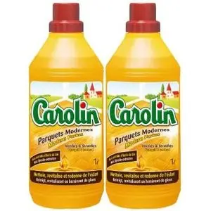 Carolin Nettoyant Sols - Parquets Modernes - 1 L - 2 pieces