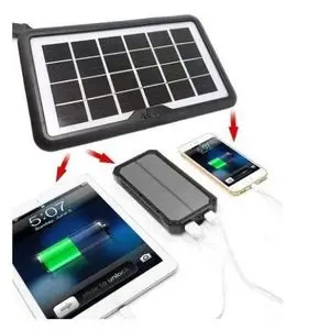 Cclamp Panneau Solaire pour charger Telephone lampe de poche ..., de camping