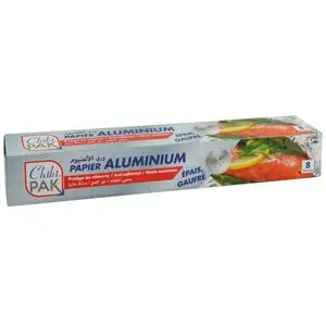 CHIKIPAK Feuille D’Aluminium 8 M