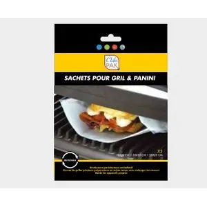 CHIKIPAK Sachets Pour Gril &amp; Panini