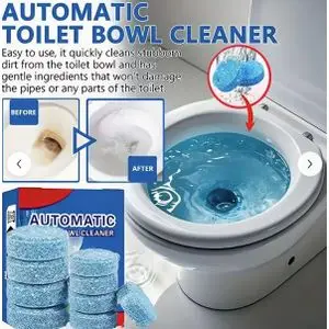 Cleaning solutions limited Lot de 12 comprimés effervescents pour nettoyage des toilettes