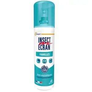 Cooper Insect Ecran Familles Anti-moustiques Spray 100 Ml - Origine France