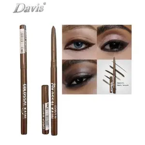 Davis Crayon khôl kajal. Crayon à pointe retractable.couleur Marron Foncé.