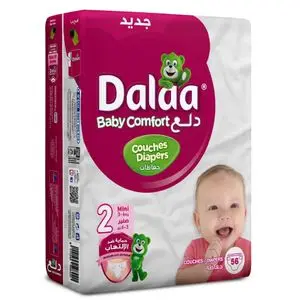 Dalaa Couche n° 2 mini 3-6kg 56p