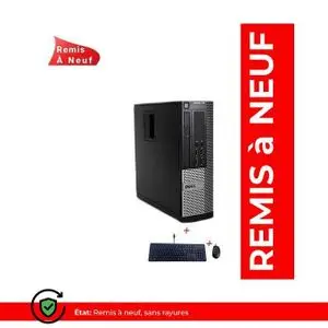 DELL Optiplex 790 SFF Core i7-2600 (3,4GHz) 8Go 128Go  SSD - Remis à Neuf