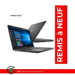 DELL Latitude 5400 Core i5 8ème 8 Go RAM 256 Go SSD écran 14 pouces remise à neuf