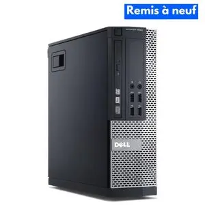 DELL OptiPlex 9020 SFF – Intel Core i7-4790 – 8Go RAM – 128Go SSD – Intel HD Graphics 4600 (Unité Centrale)