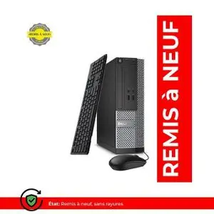 DELL Optiplex 3020 SFF Intel G1840 , RAM 4Go , HDD 500Go - Remis à Neuf