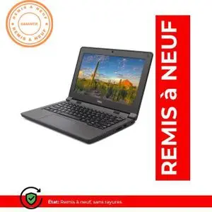 DELL PC Portable Latitude 3150-CORE INTEL CELERON-RAM 4G-256GO SSD-SOURIS GRATUITE- ECRAN 12´´-REMIS A NEUF
