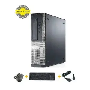 DELL OPTIPLEX 390 DT Core i3-2120 (3,30 GHz) 4Go - 250Go - Windows Pro-Remis à Neuf