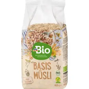 Muesli Nature Bio Sans Raisins – Céréales Complètes, Graines &amp; Amarante, Petit Déjeuner Healthy