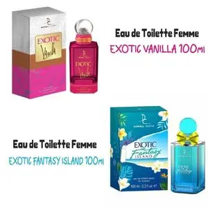 Dorall Collection Pack 02 Eau De Toilette Pour Femme 100ml - Exotic Vanilla - Exotic Fantasy