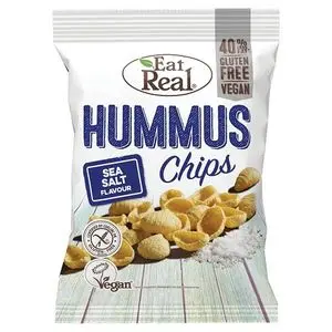 Eat Real Eat Real - Hummus Chips Sea Salt 45g