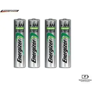 Energizer 4 Pile Rechargeable préchargée  AAA (Ni-MH) x4 700mAh Power plus