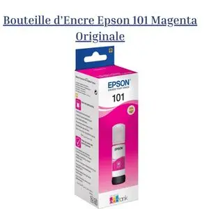 Epson Bouteille d’Encre 101 Magenta Originale – EcoTank (C13T03V34A)