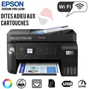 Epson EcoTank L5290 Imprimante pro multifonction à réservoirs rechargeables (C11CJ65405)