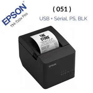 Epson imprimante ticket de caisse TM-T20X (051)