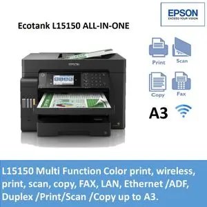 Epson Imprimante A3+ EcoTank L15150  multifonction à réservoirs rechargeable