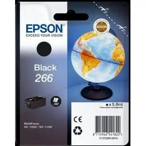 Epson Globe 266 Noir - Cartouche d'encre DURABrite Ultra N (C13T26614010)
