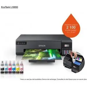 Epson  EcoTank L18050 Imprimante Photo A3+ à réservoirs rechargeables (C11CK38403)
