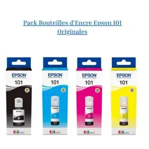 Epson Pack Bouteilles d’Encre 101 Originales