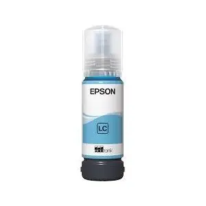 Epson Bouteille d'encre EcoTank 108 Cyan clair d'origine (C13T09C54A)