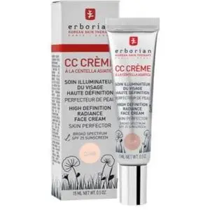 Erborian CC Crème à la Centella clair Soin Illuminateur Visage spf 25 15 ml