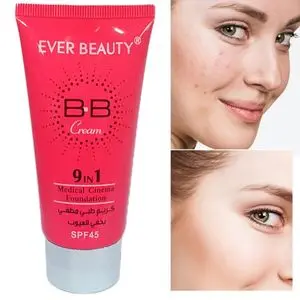 Ever Beauty fond de teint- matte 48h cover bb- 45 spf- waterproof -9in1 -70 ml
