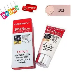 Ever Beauty fonds de teint ultra couvrant / matte 24 h / SPF 45 / couleur très claire 70 ml