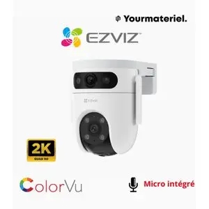 EZVIZ CS-H9c Dual camera 6MP 2k étanche wifi 360