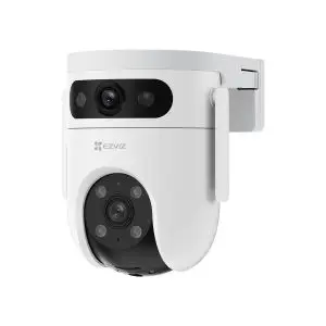 EZVIZ Caméra extérieure H9C Dual Wi-Fi panoramique et à inclinaison 360  5MP 3K