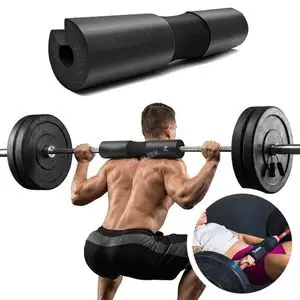 FAFA SPORT Barbell Pad Coussin de Protection pour Barre de Musculation – Mousse de Squat et Hip Thrust Confortable Antidérapante pour Entraînement Fitness Gym