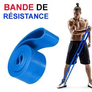 FAFA SPORT Bande de Résistance Musculation 29-79 kg (65-175 lbs) – Élastique Fitness Durable – Entraînement Force, Cross Training, Tractions – Portable et Polyvalent – Unisexe