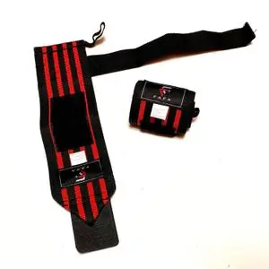 FAFA SPORT Bandes Protège Poignets Avec Strap pour musculation unisex Paire Gauche Droite