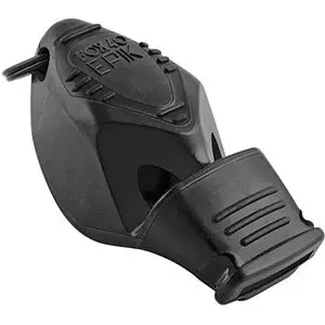 Fox 40 Sifflet d'arbitre Fox 40 Epik CMG avec cordon (NOIR) professionnel original