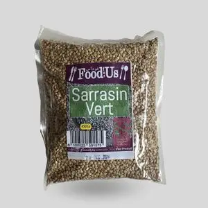 Food for Us Sarrasin Vert Naturel - Sans Gluten (450g)