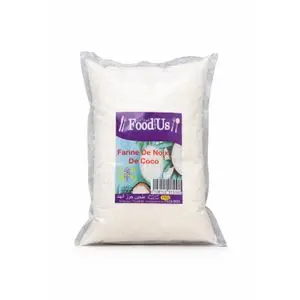 Food for Us Farine de Noix de Coco 450g– Riche en Fibres