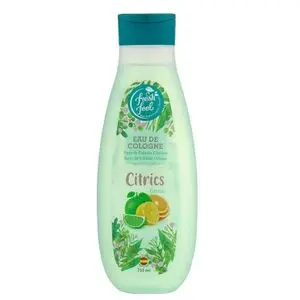 Fresh Feel Eau de Cologne - Corporelle parfumée Agrumes - 750ml