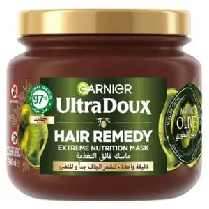 Garnier Ultra Doux - Masque Cheveux Remède Nourrissant Olive Mythique 340ml