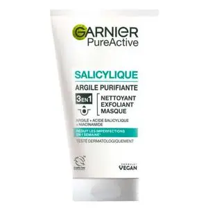 Garnier Fructis Pure Active - Exfoliant et Masque Purifiant,Anti-Imperfections-Origine France - 150ml