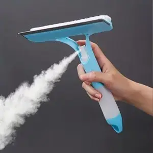 General Racloir Fenêtre 3-en-1 avec Spray &amp; Chiffon Microfibre – Nettoyeur Vitre Sans Trace, Essuie-Glace Salle de Bain, Cuisine &amp; Maison