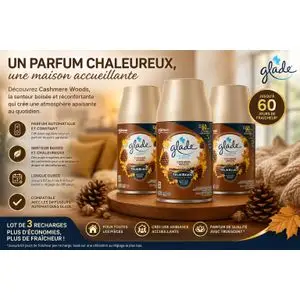Glade Recharge automatique - 269 ml - Lot de 3