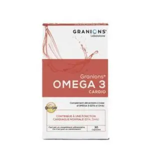 GRANIONS Omega 3 Cardio 30 Capsules