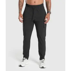 Gymshark Pantalon Cargo Stretch Woven – Noir