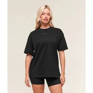 Gymshark T-shirt Oversized Black