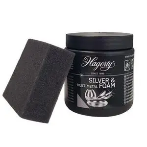 Hagerty Silver and multimetal foam  Mousse nettoyant pour argent et métaux divers 150 ml.